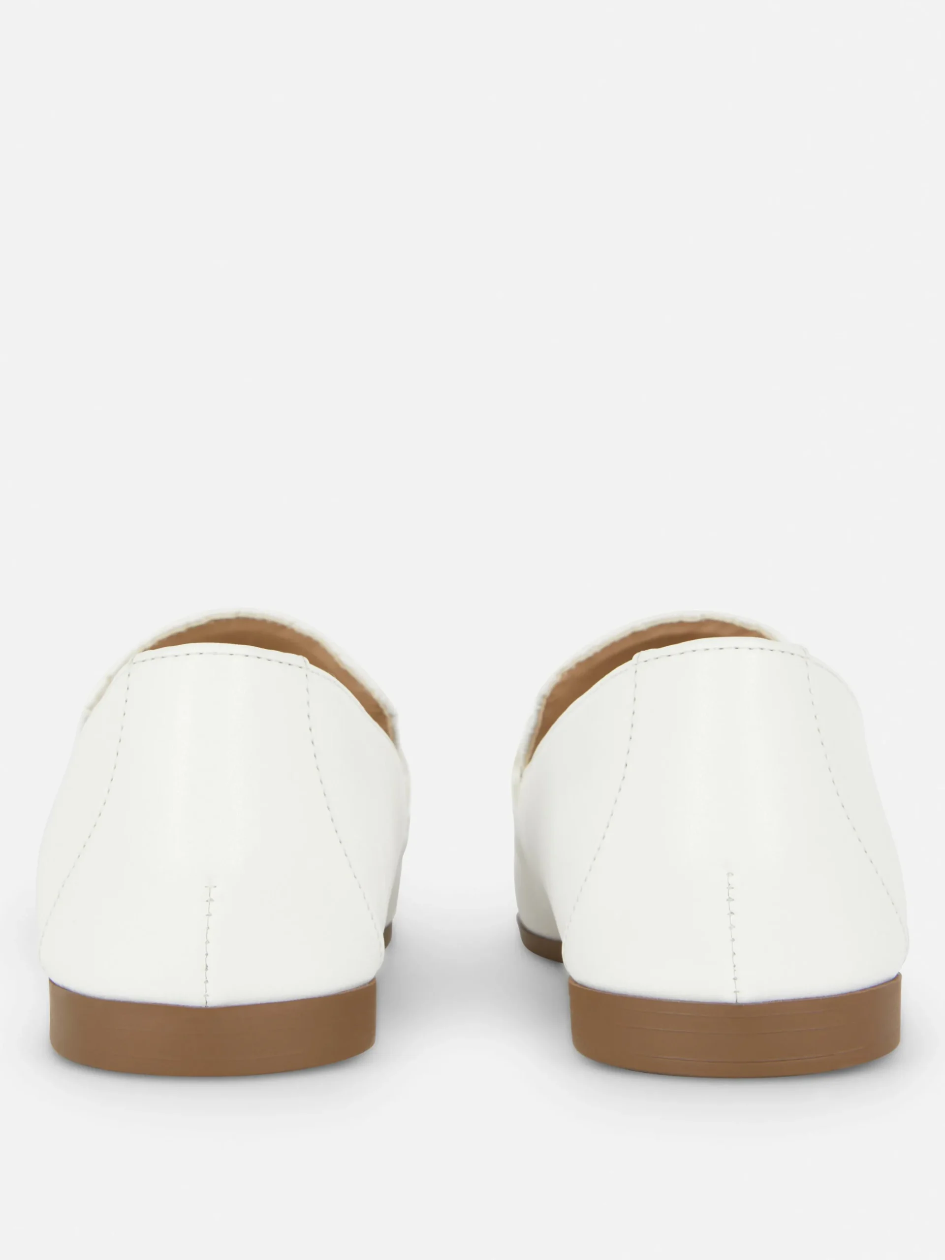 Imitatieleren Loafers Met Paardenbit