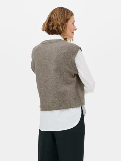 2-in-1 Gelaagd Overhemdvest