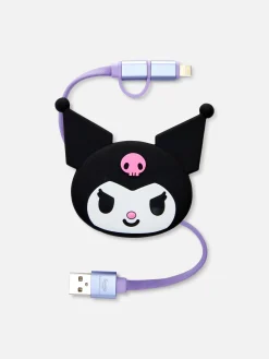 Intrekbare Oplader Hello Kitty Kuromi
