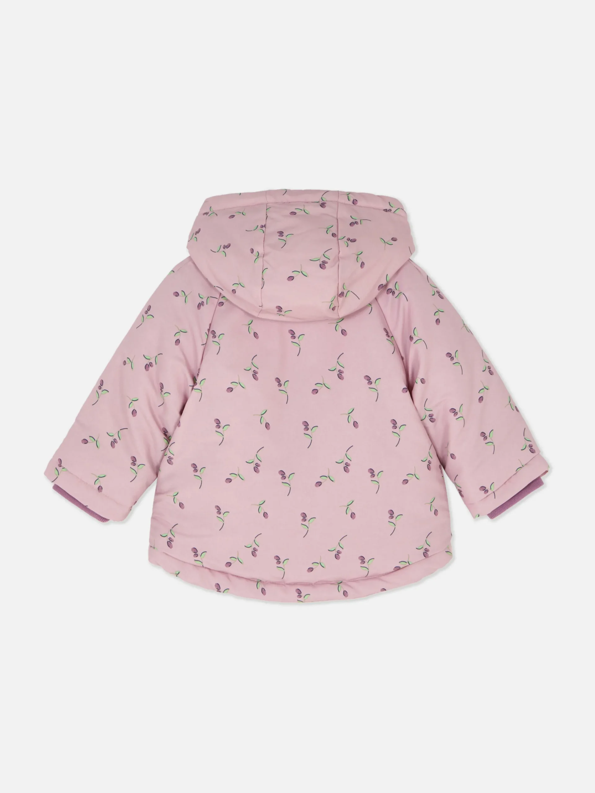 Jack Met Capuchon En Bloemenprint