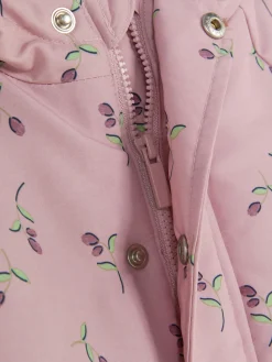 Jack Met Capuchon En Bloemenprint