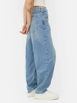 Jeans Met Barrel-pijpen