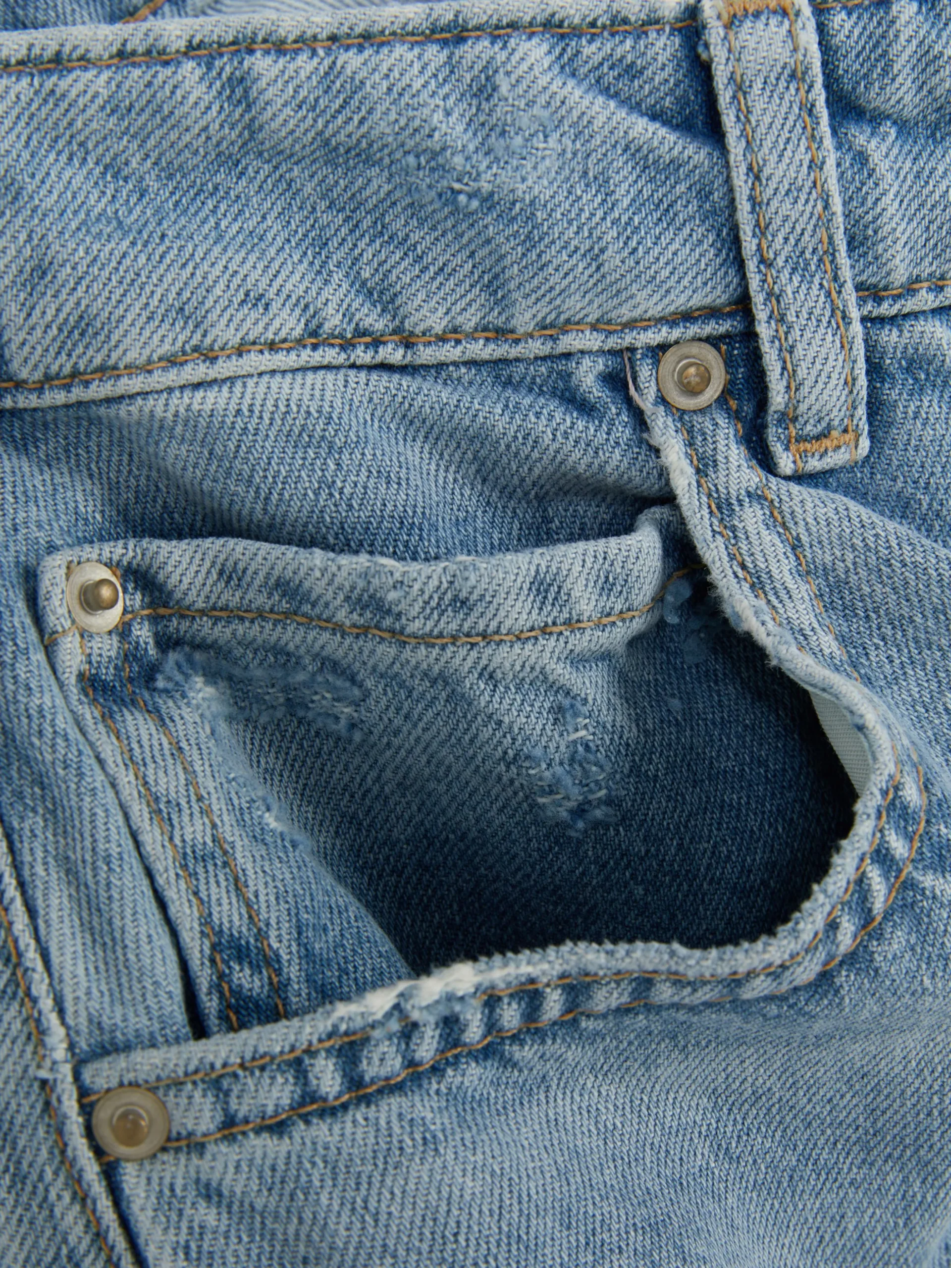 Jeans Met Barrel-pijpen