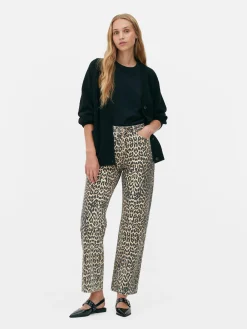 Jeans Met Luipaardprint