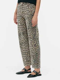Jeans Met Luipaardprint
