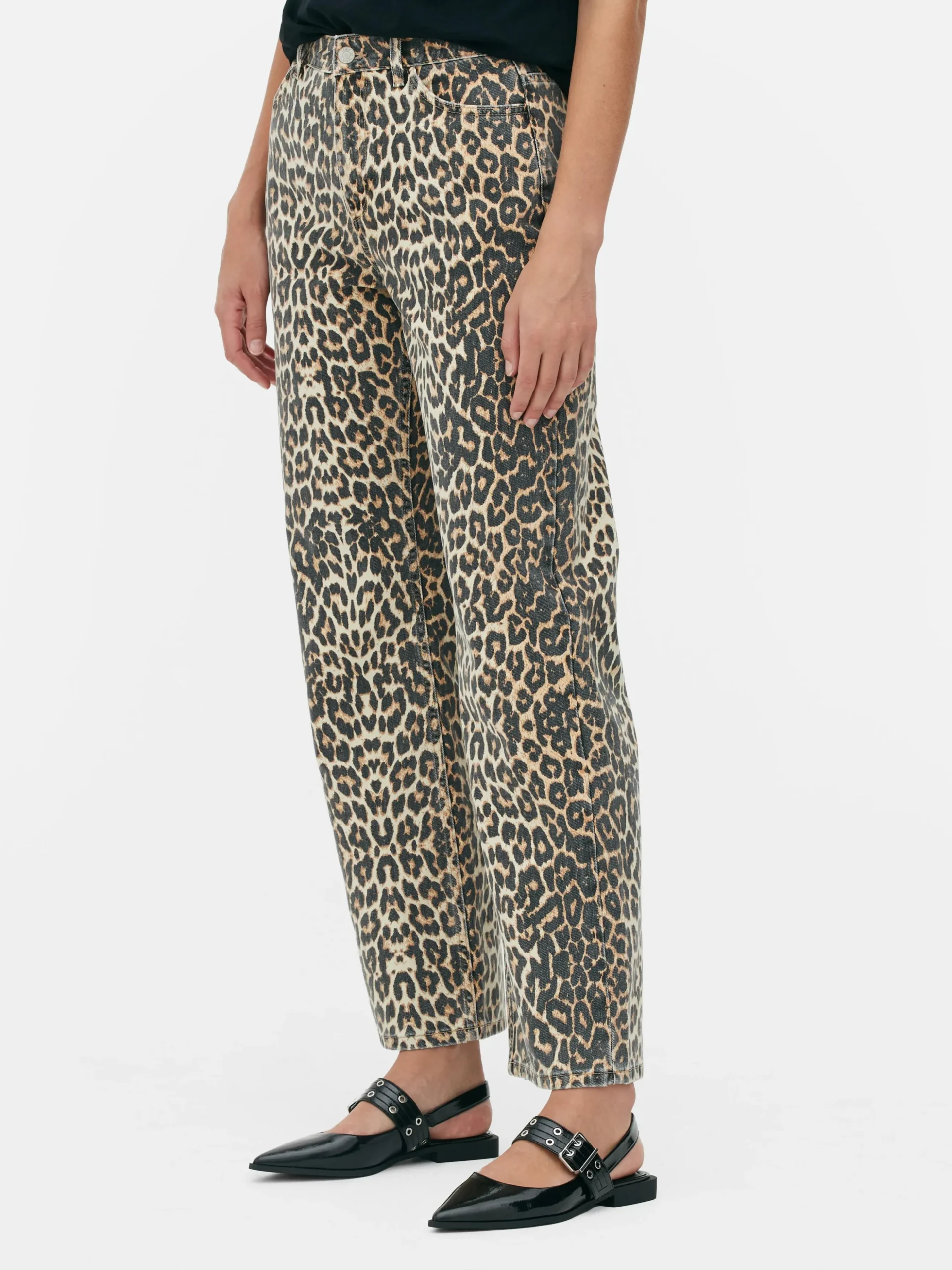 Jeans Met Luipaardprint
