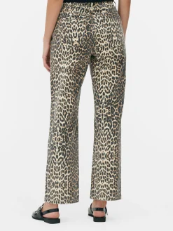 Jeans Met Luipaardprint