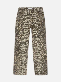Jeans Met Luipaardprint