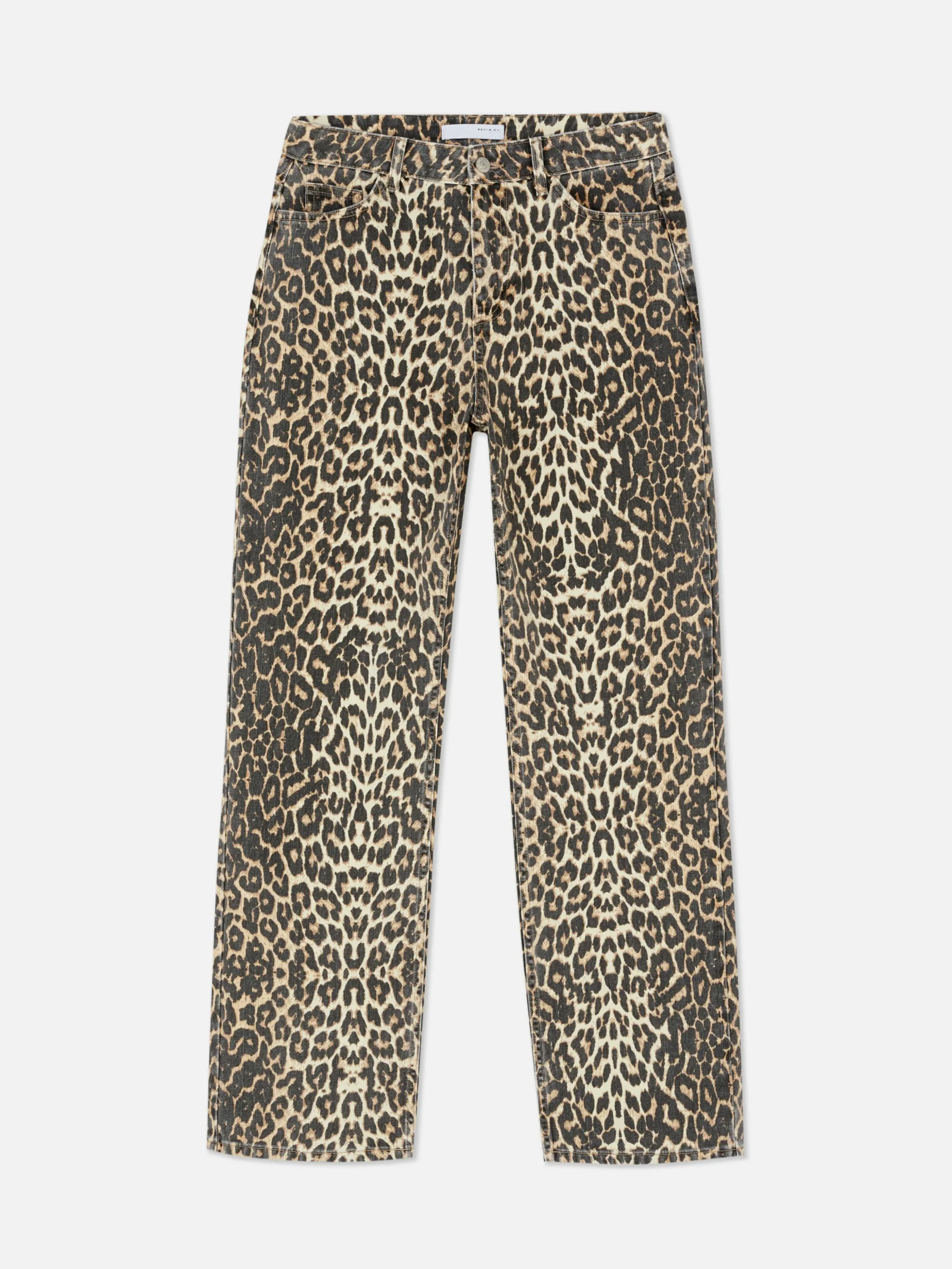 Jeans Met Luipaardprint