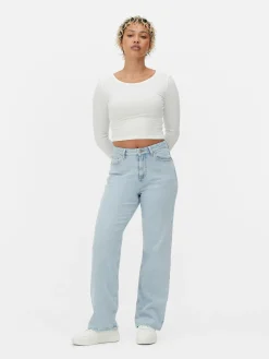 Jeans Met Rechte Pijpen