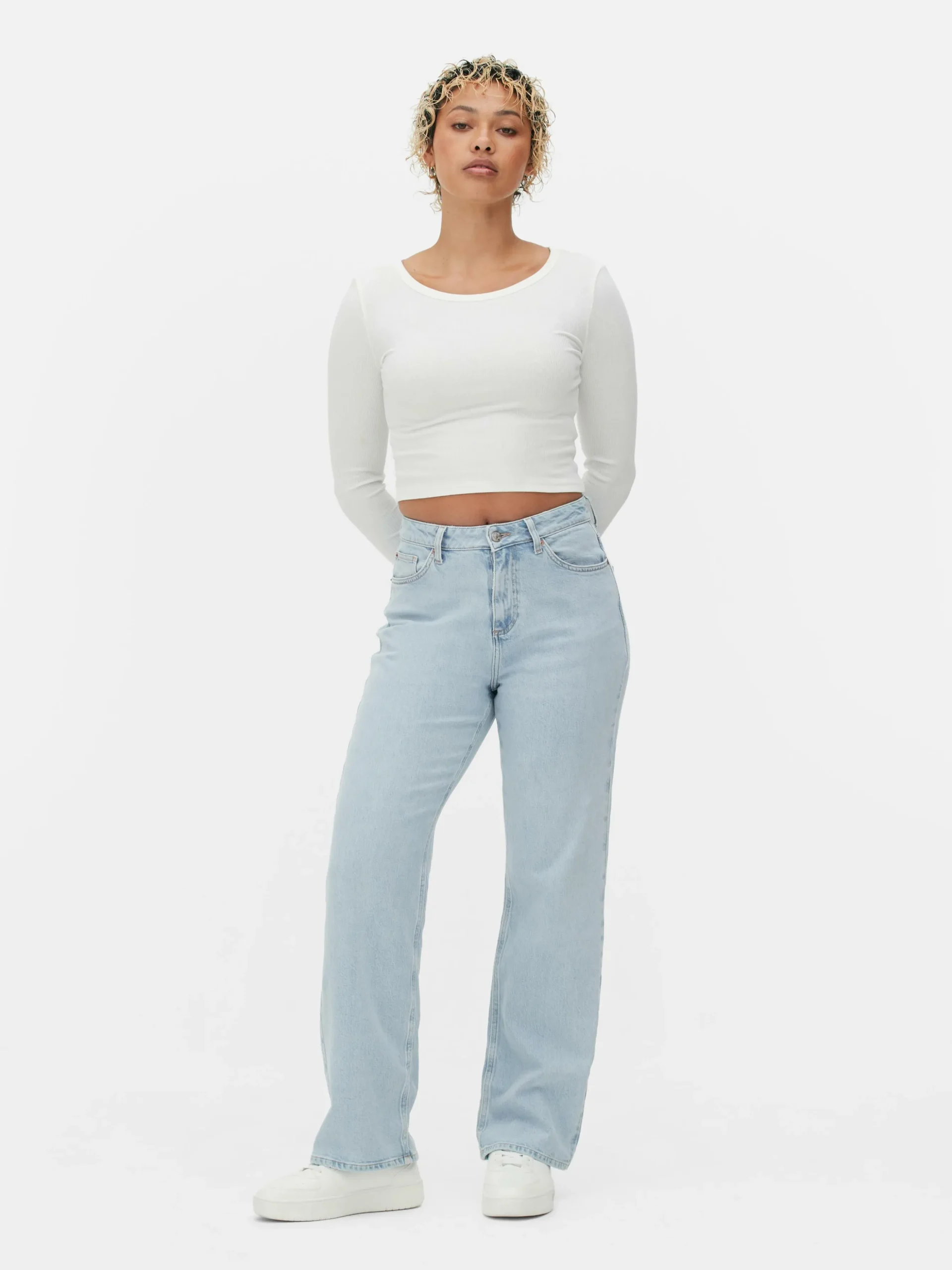 Jeans Met Rechte Pijpen