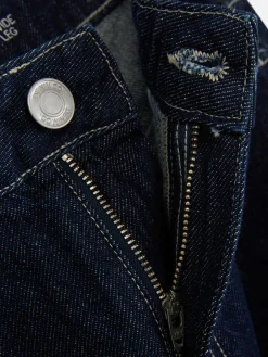 Jeans Met Wijde Pijpen Met Omslag