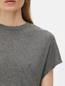 Jersey Jurk Met Twistdetail The Edit