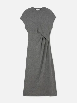 Jersey Jurk Met Twistdetail The Edit