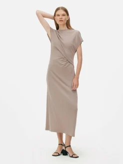 Jersey Jurk Met Twistdetail The Edit