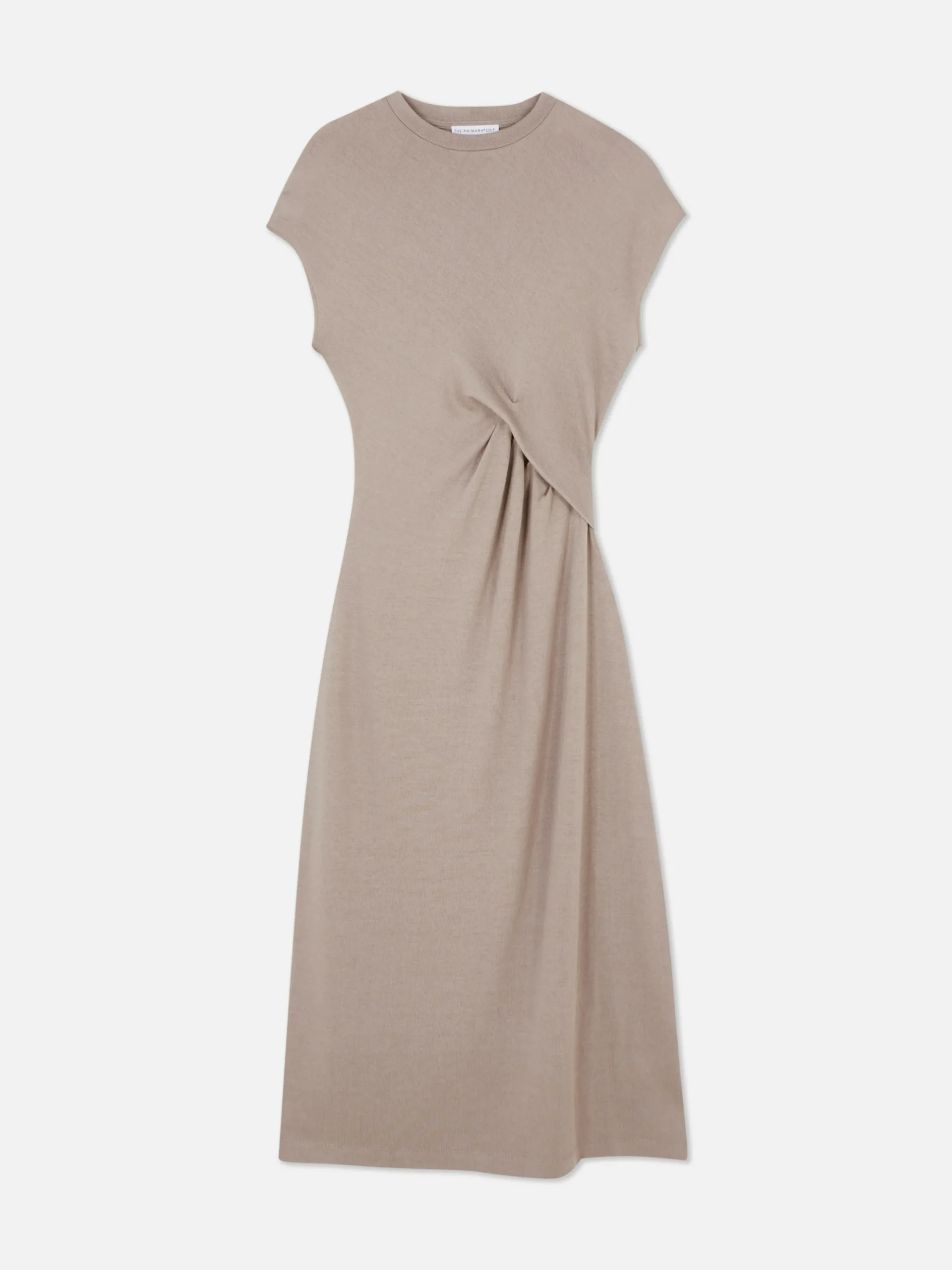 Jersey Jurk Met Twistdetail The Edit