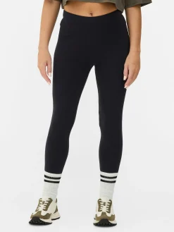 Jersey Legging Met Hoge Taille