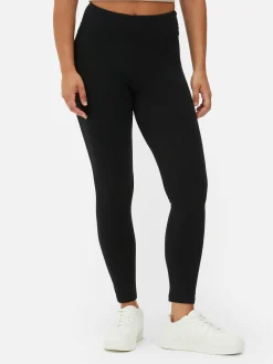 Jersey Legging Met Hoge Taille