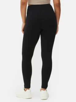 Jersey Legging Met Hoge Taille