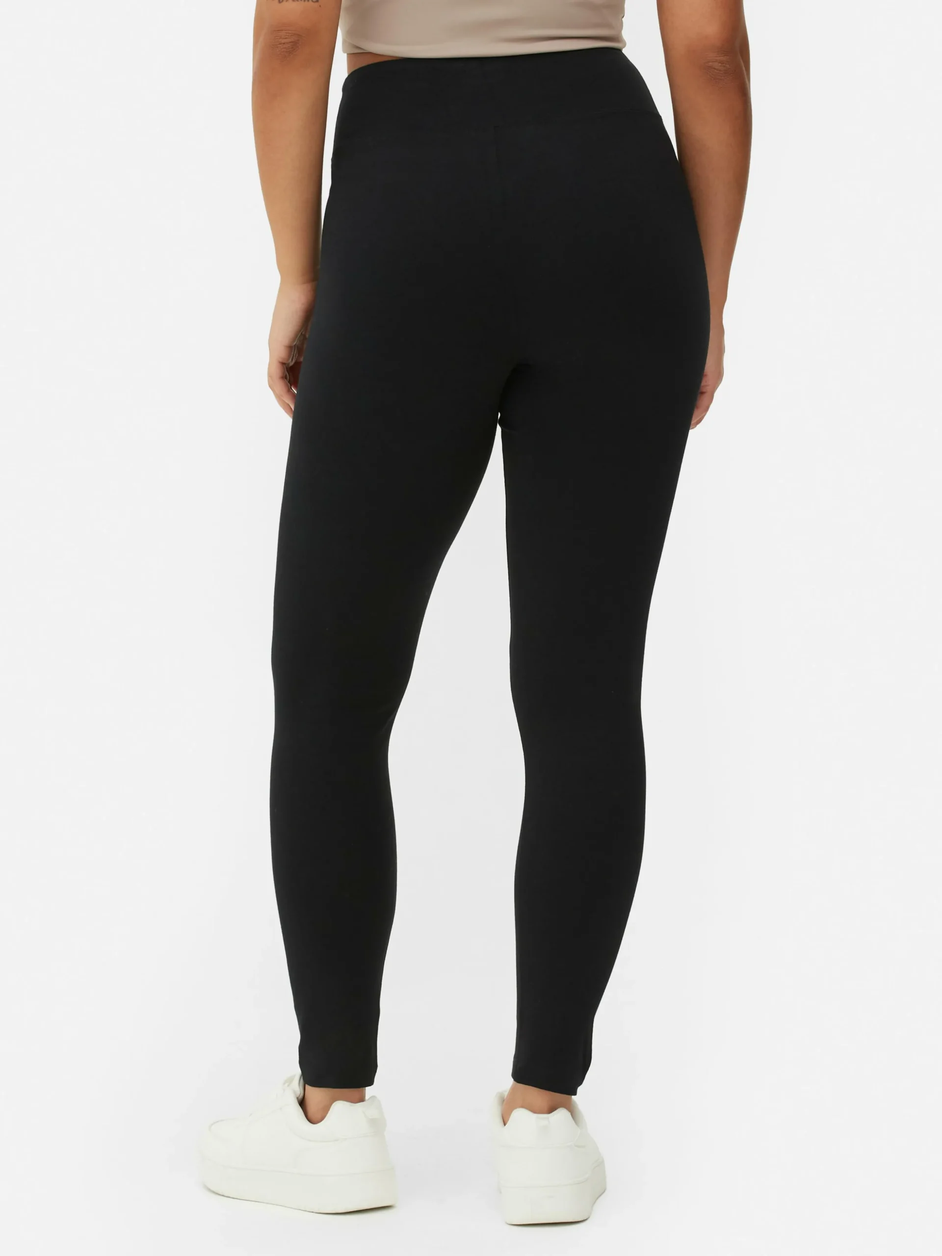 Jersey Legging Met Hoge Taille