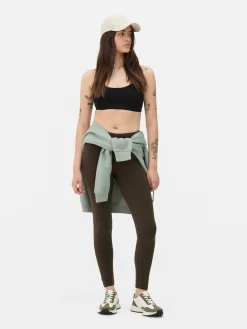 Jersey Legging Met Hoge Taille
