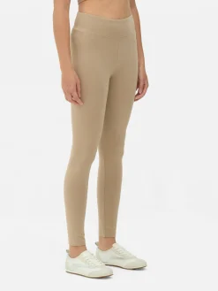 Jersey Legging Met Hoge Taille