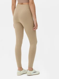Jersey Legging Met Hoge Taille