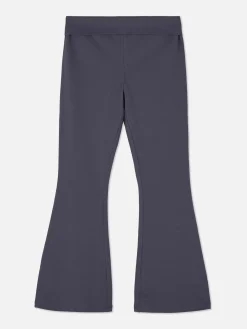 Jersey Legging Met Wijde Pijpen