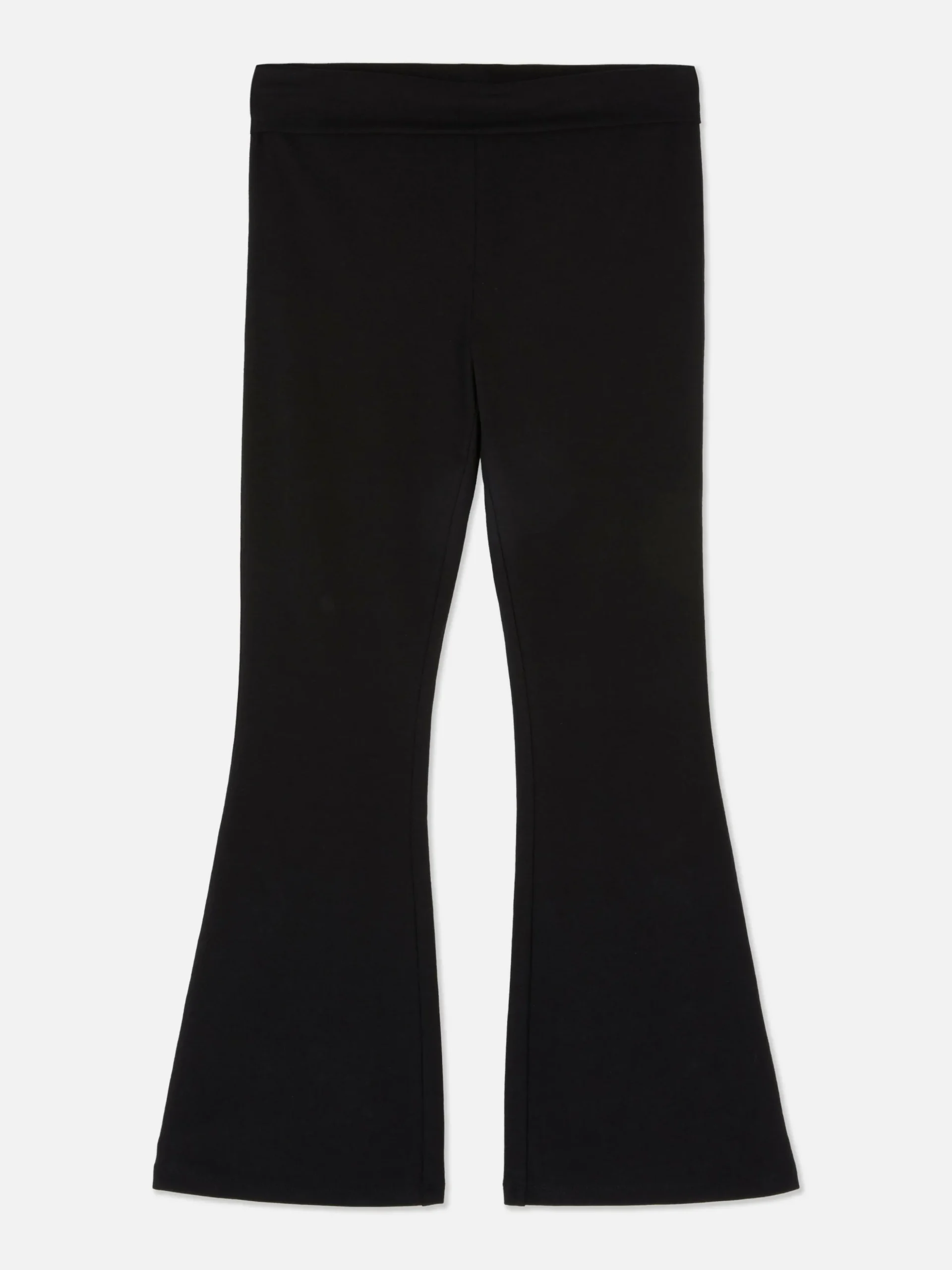 Jersey Legging Met Wijde Pijpen