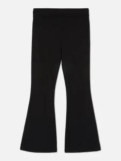 Jersey Legging Met Wijde Pijpen