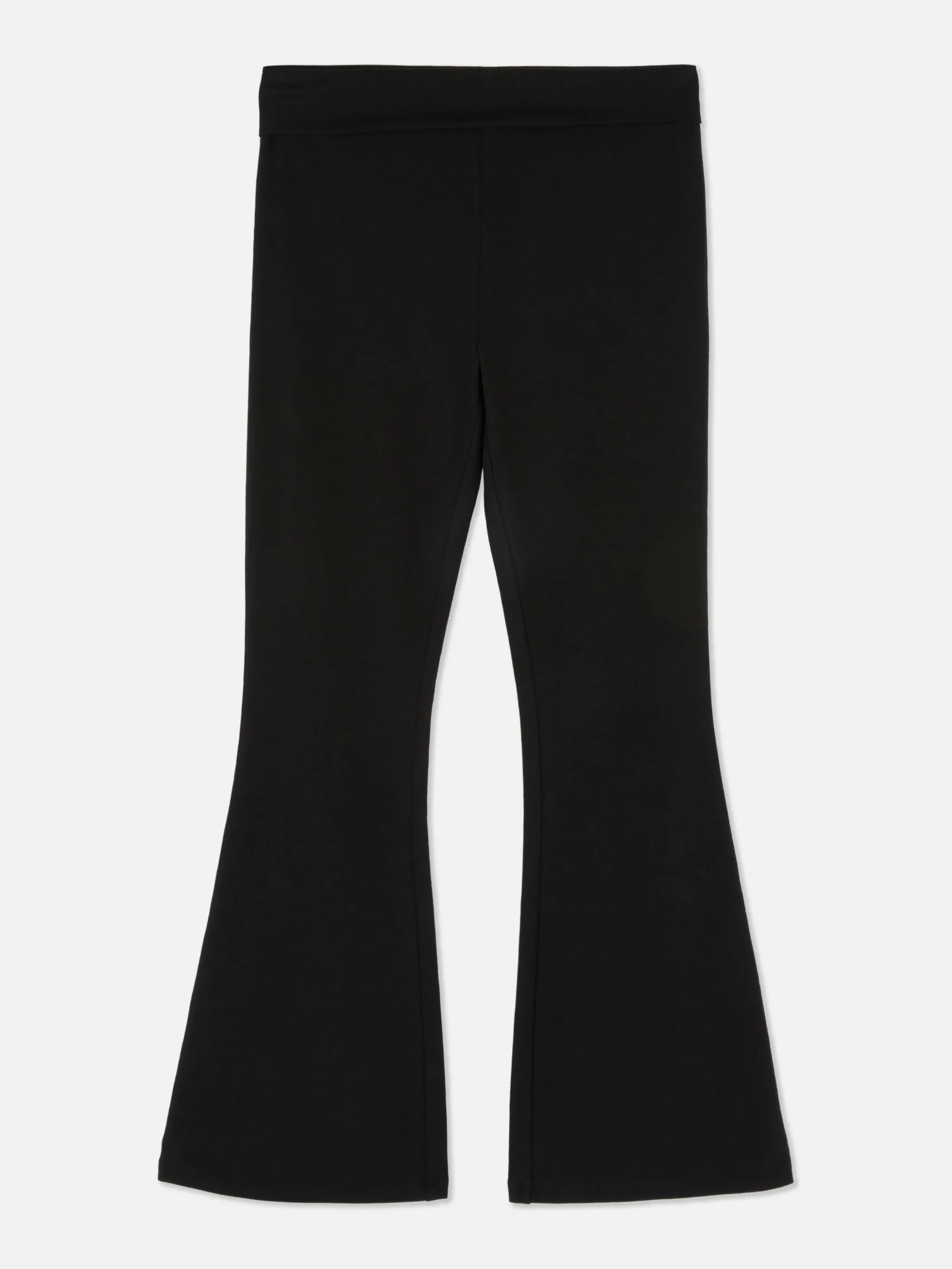 Jersey Legging Met Wijde Pijpen