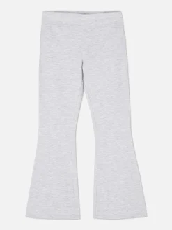 Jersey Legging Met Wijde Pijpen