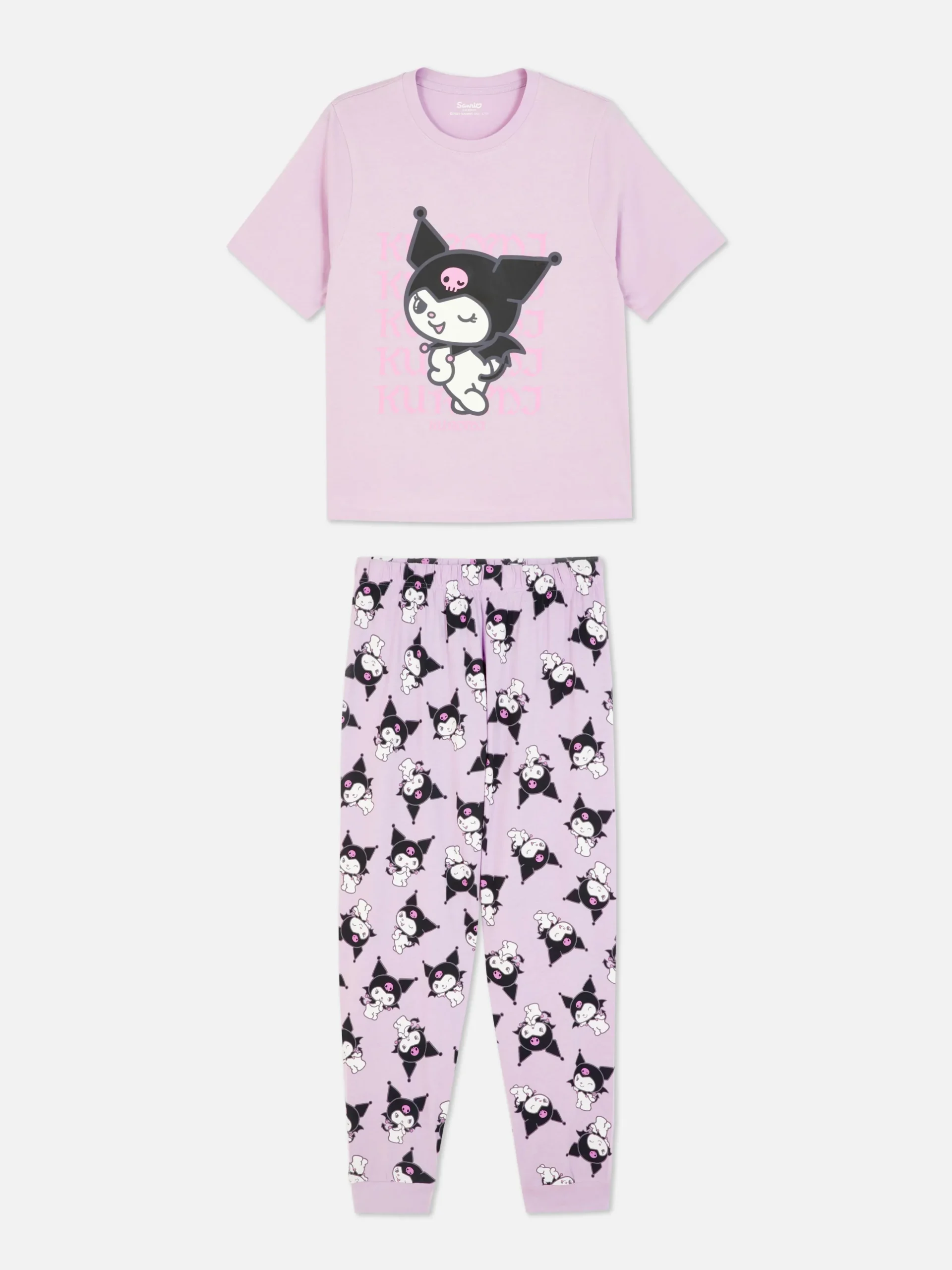 Jersey Pyjama Hello Kitty Kuromi