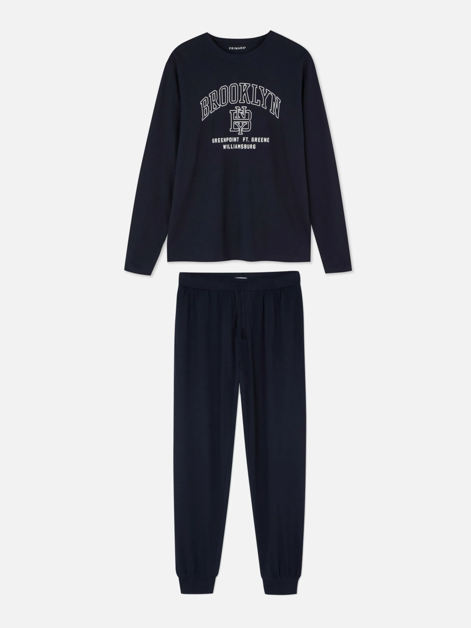 Jersey Pyjama Met Brooklyn-print
