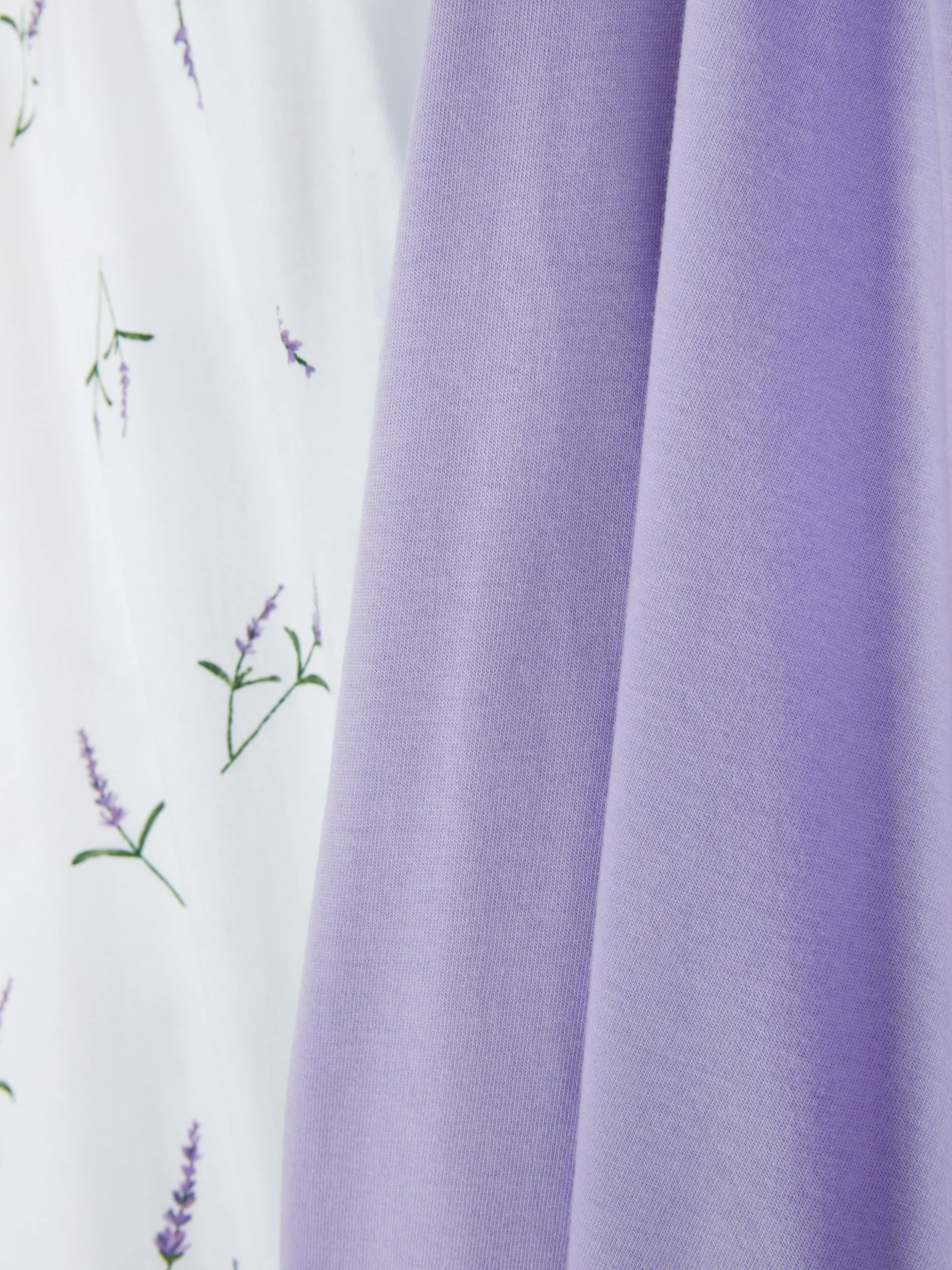 Jersey Pyjama Met Print En Korte Mouwen