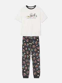 Jersey Pyjama Met Print Van Disney-personages