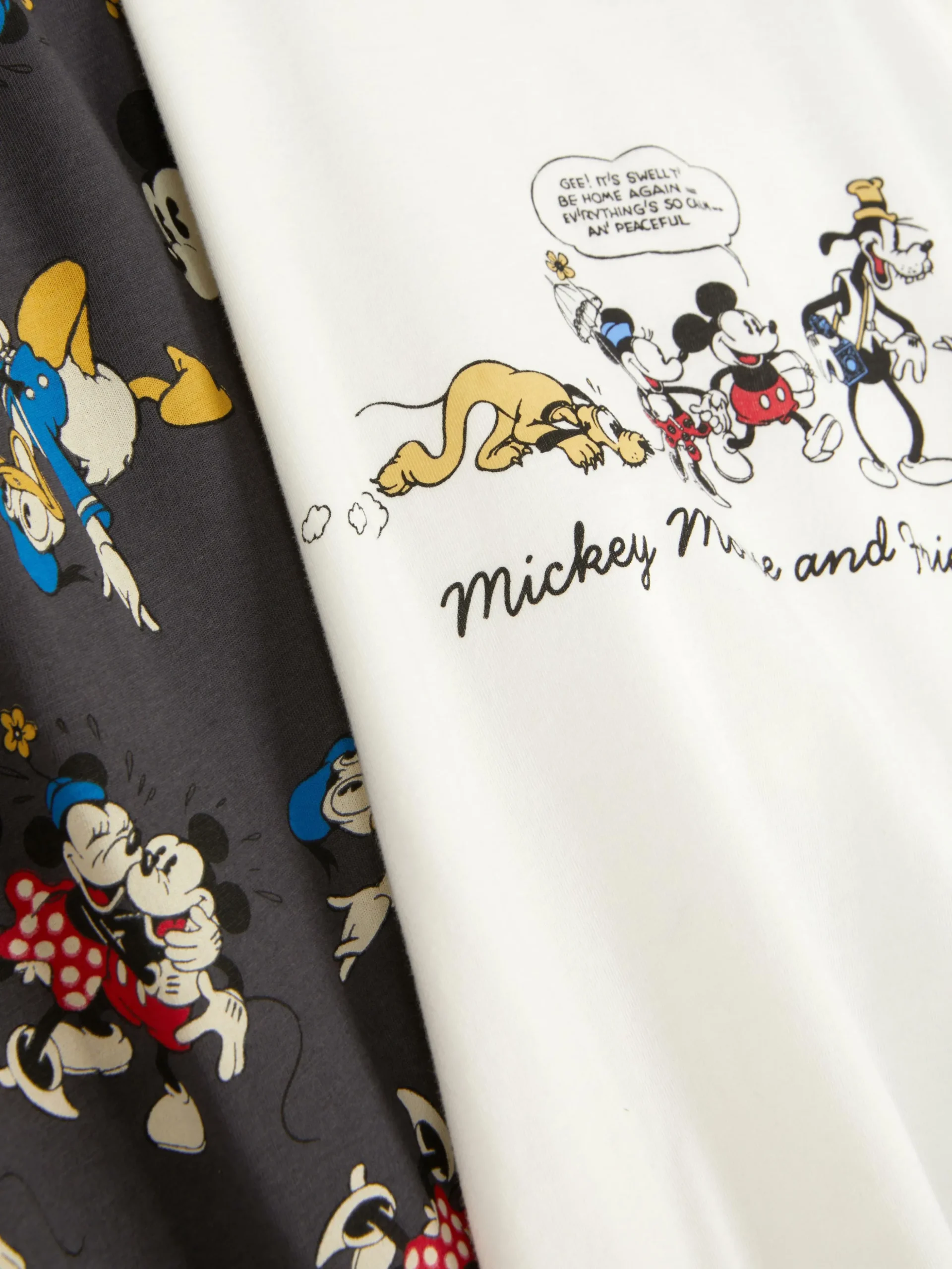 Jersey Pyjama Met Print Van Disney-personages