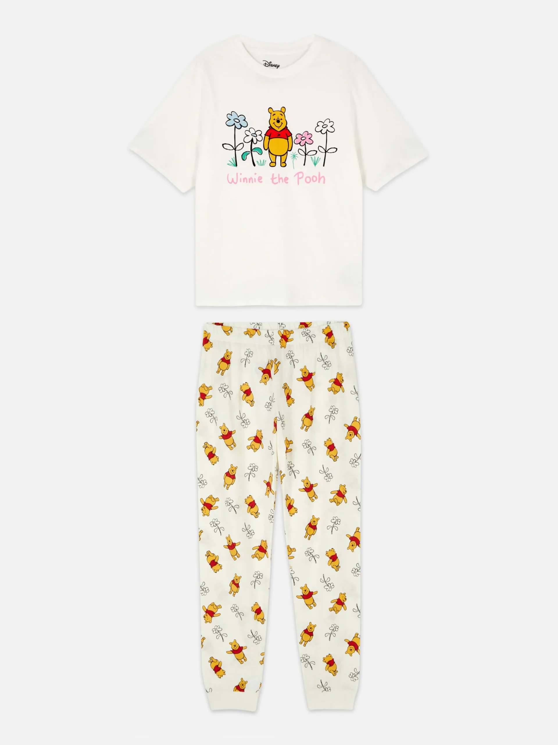 Jersey Pyjama Met Print Van Disney-personages