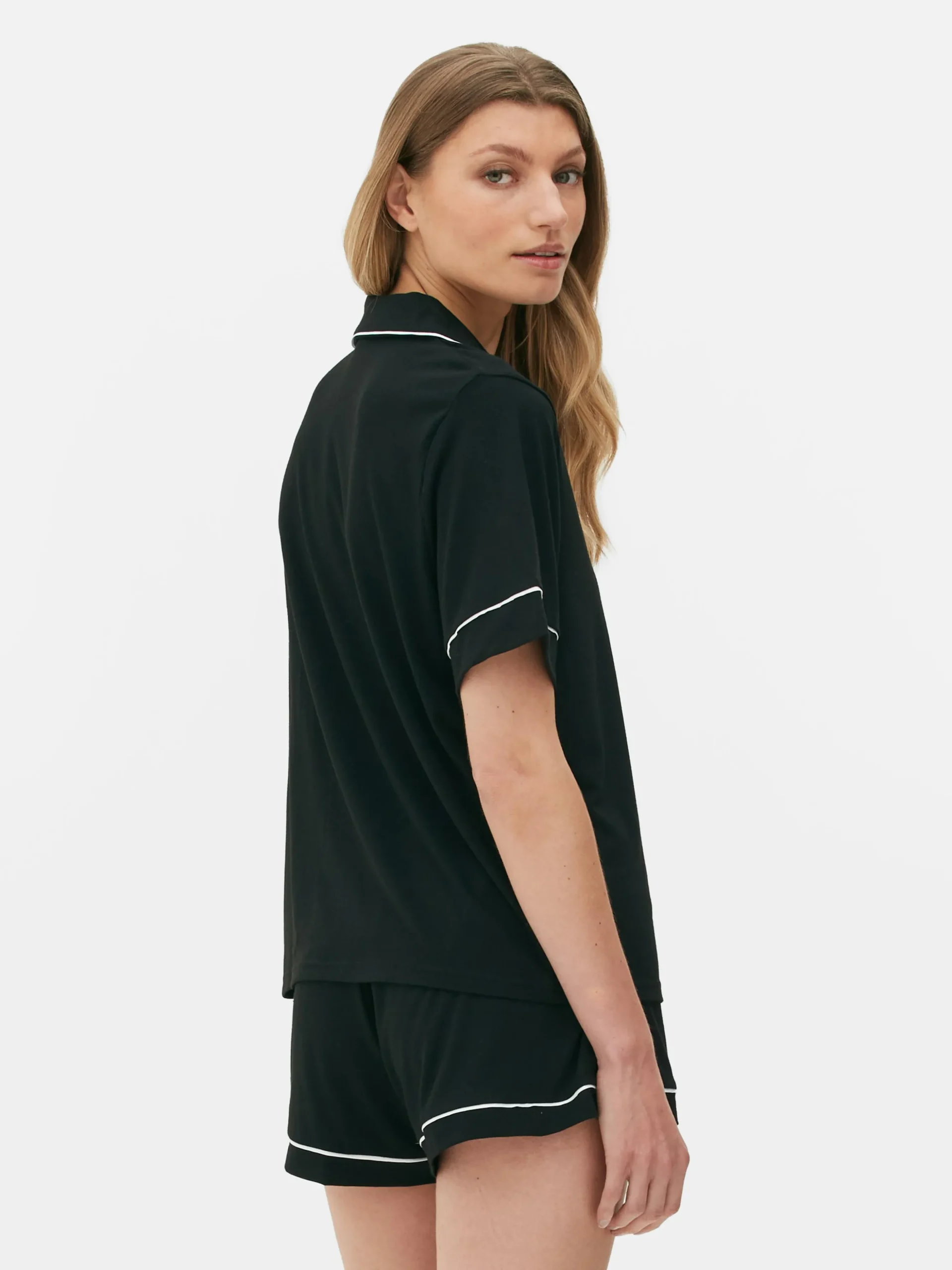 Jersey-pyjama Met Korte Mouwen