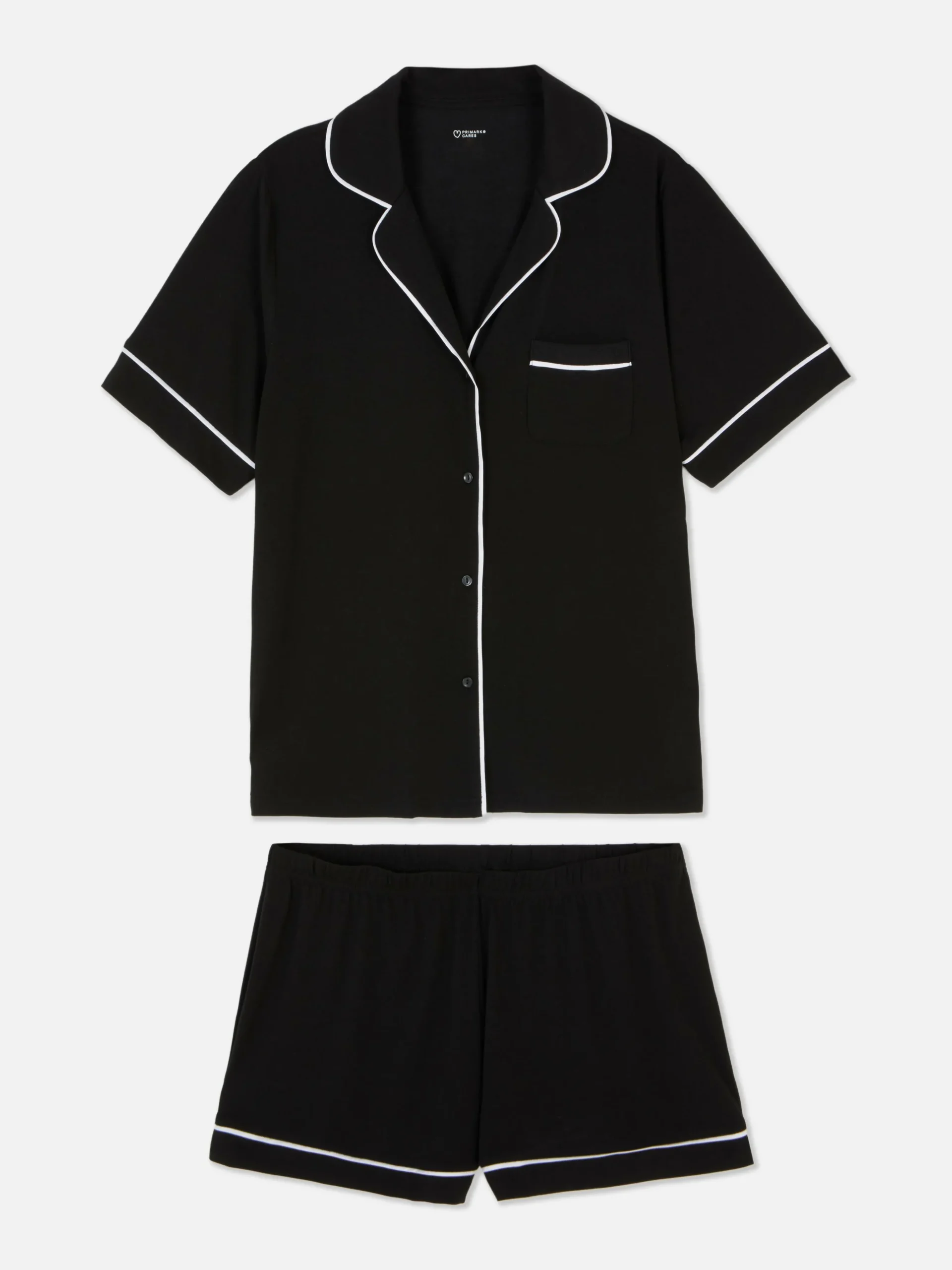 Jersey-pyjama Met Korte Mouwen