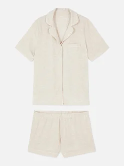 Jersey-pyjama Met Korte Mouwen