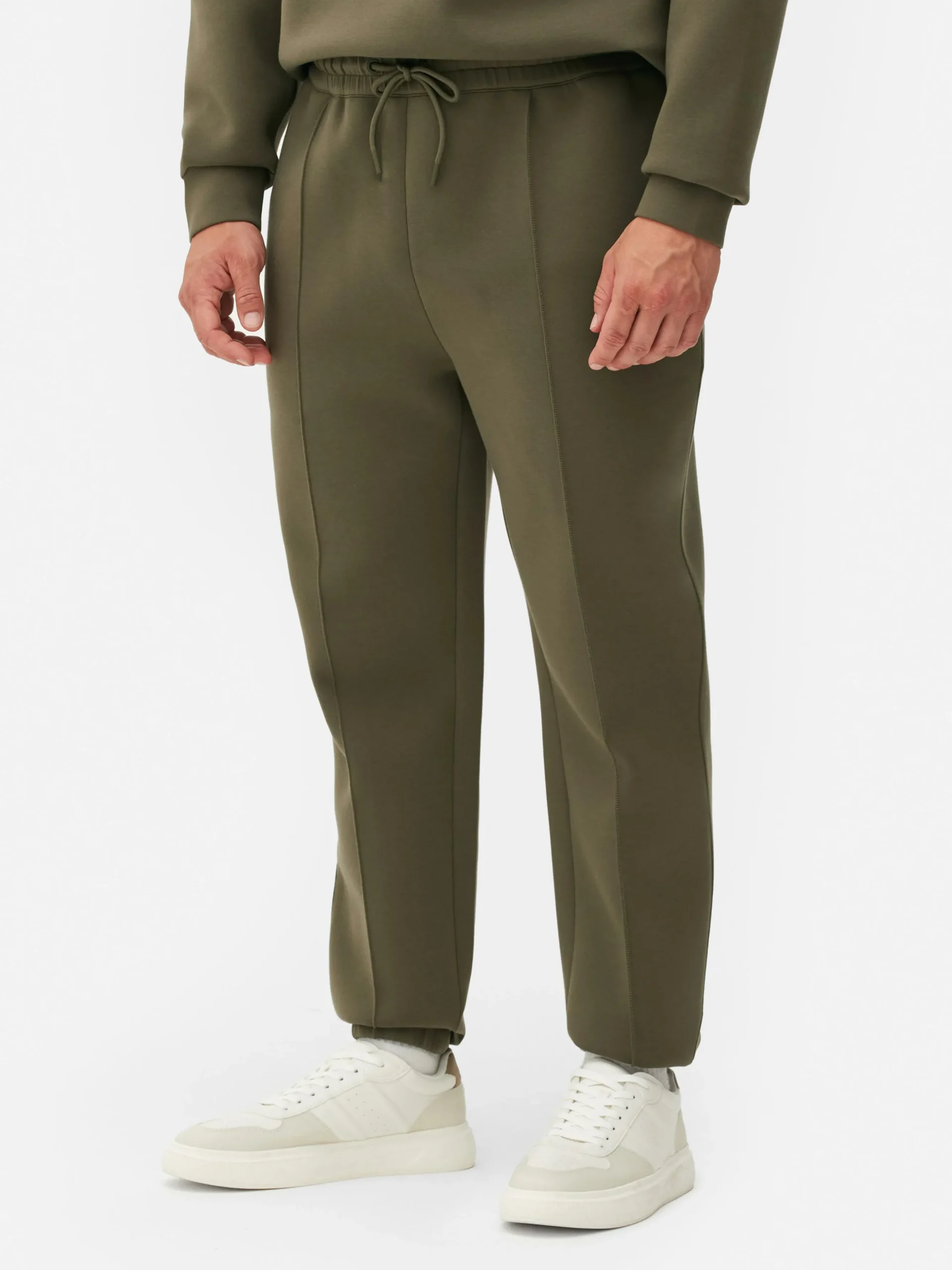 Joggingbroek Met Boord En Gepaspelde Naad Kem