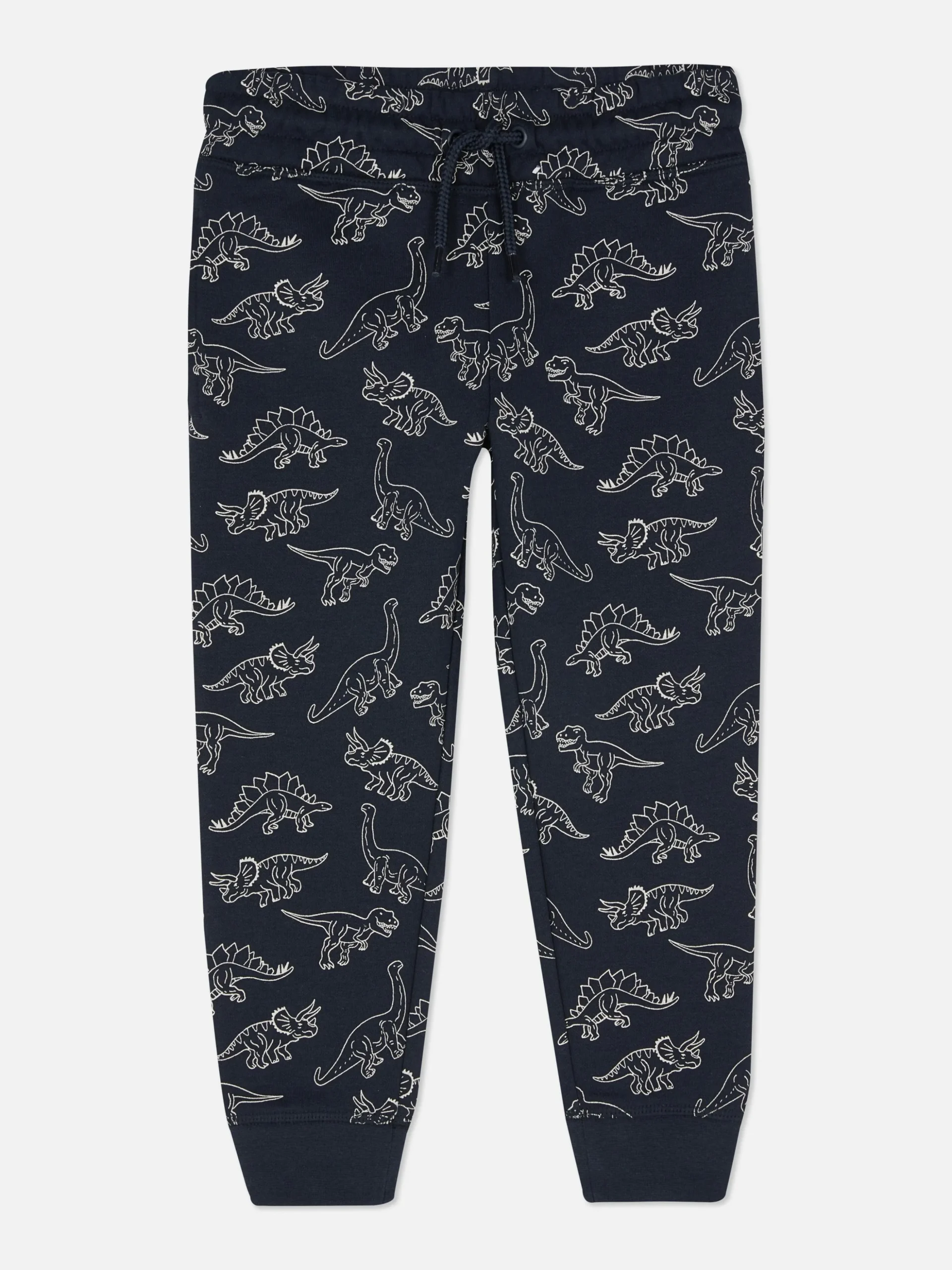 Joggingbroek Met Print En Trekkoord