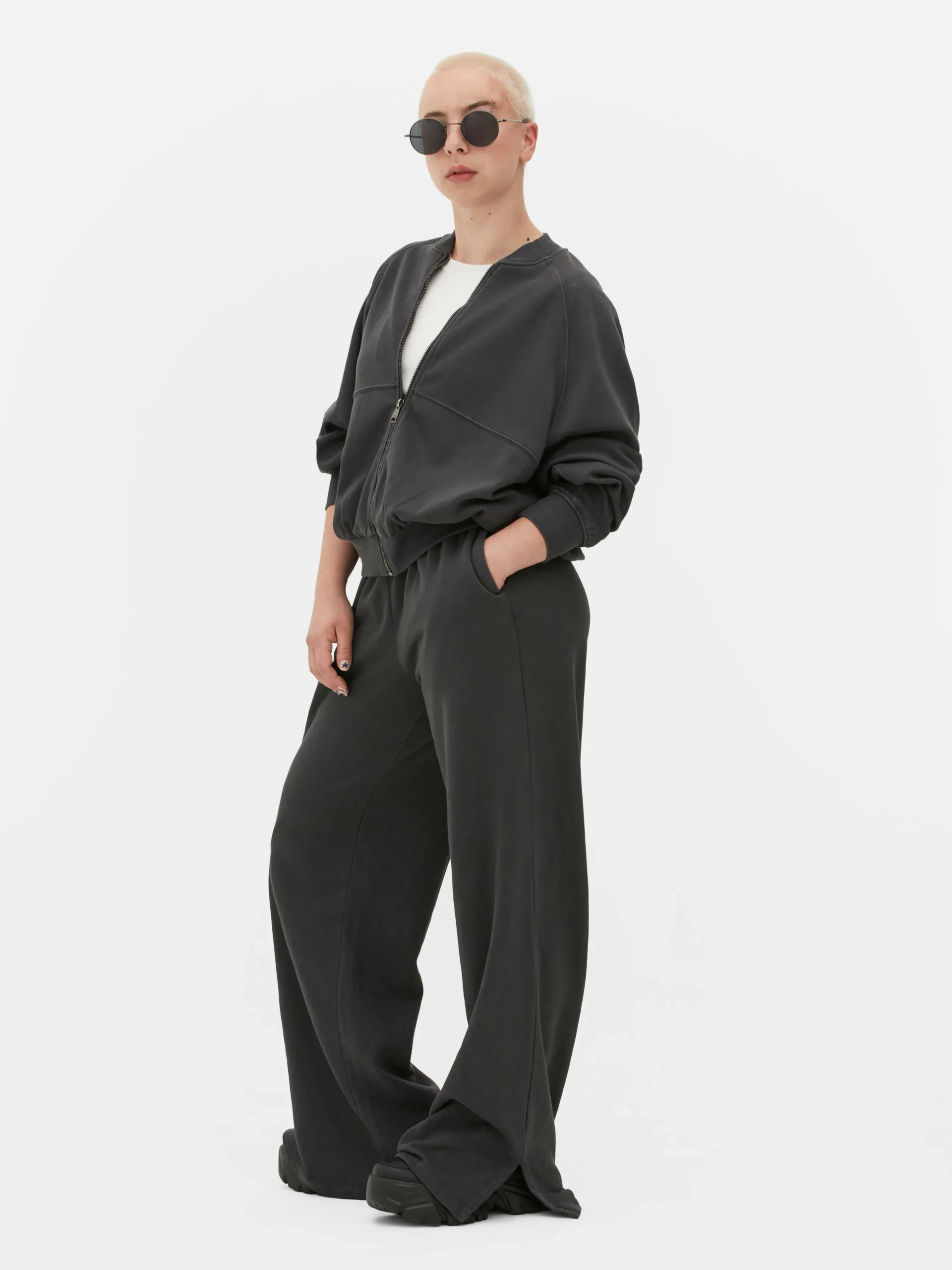 Joggingbroek Met Rechte Pijpen