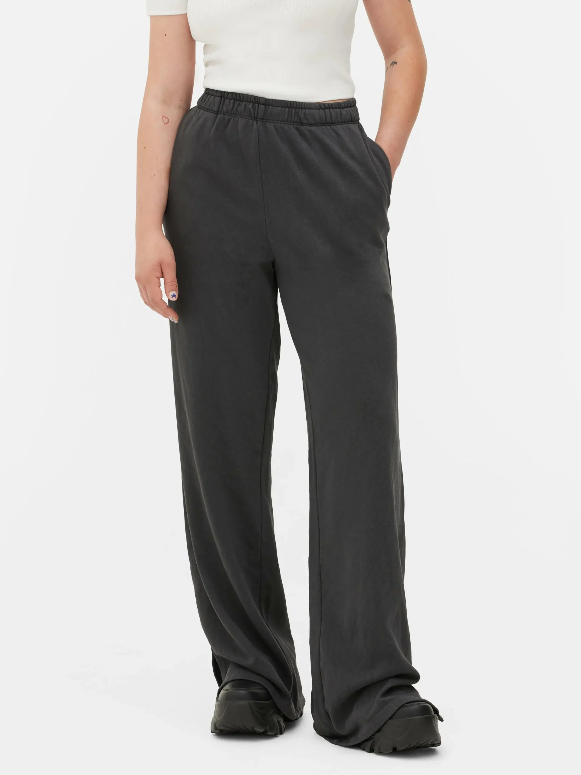 Joggingbroek Met Rechte Pijpen