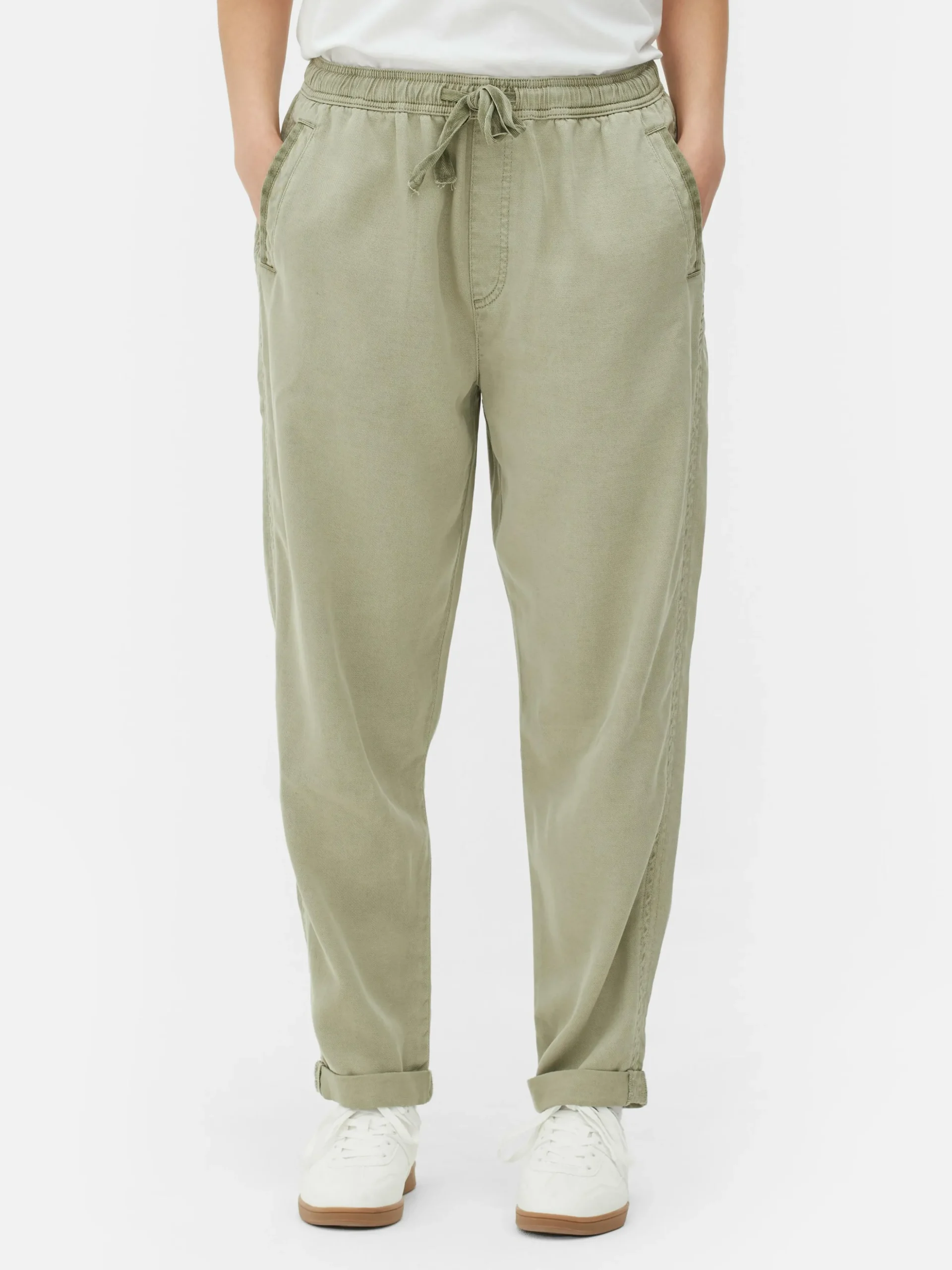 Joggingbroek Met Taps Toelopende Pijpen