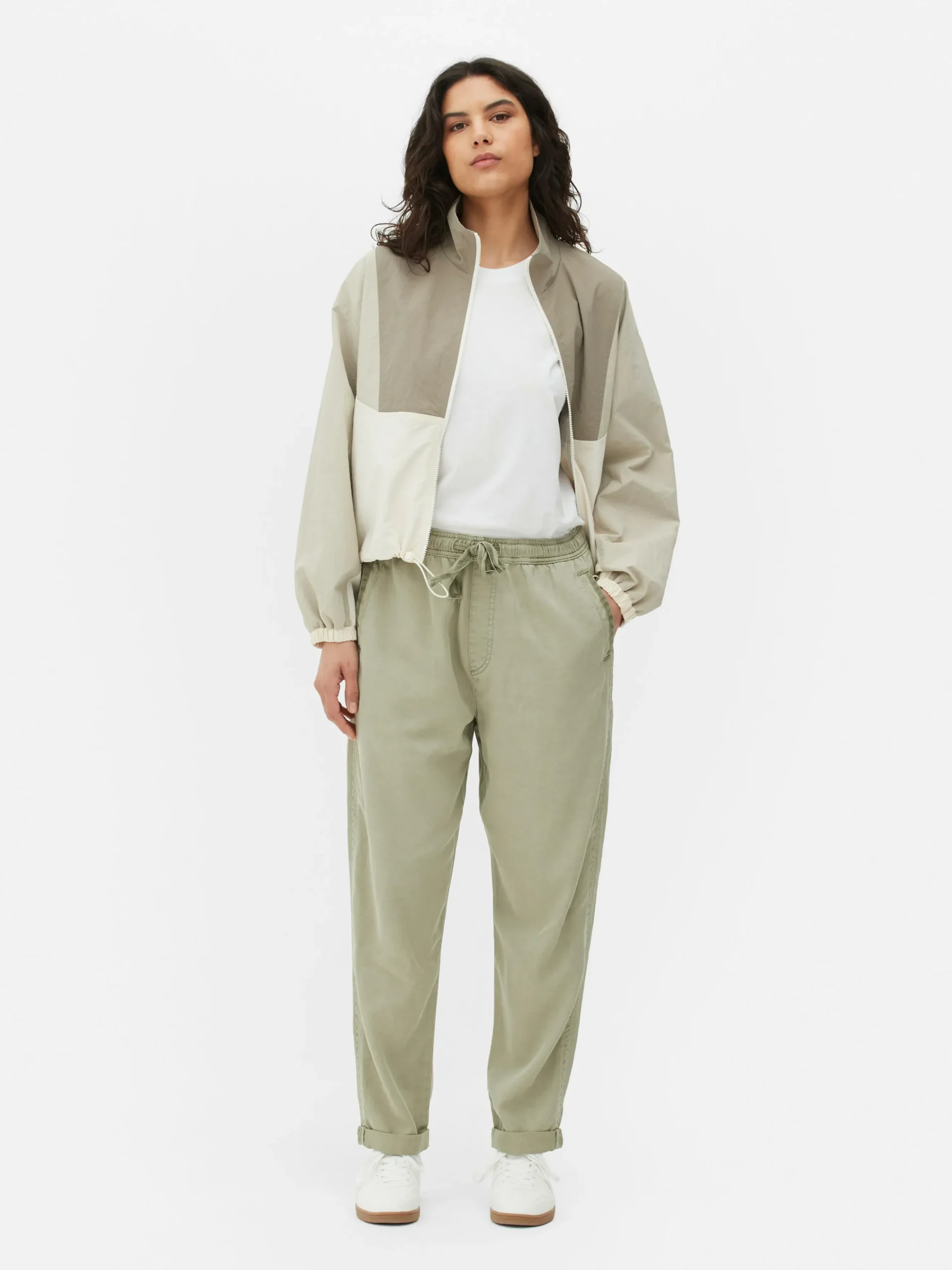 Joggingbroek Met Taps Toelopende Pijpen