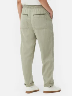 Joggingbroek Met Taps Toelopende Pijpen