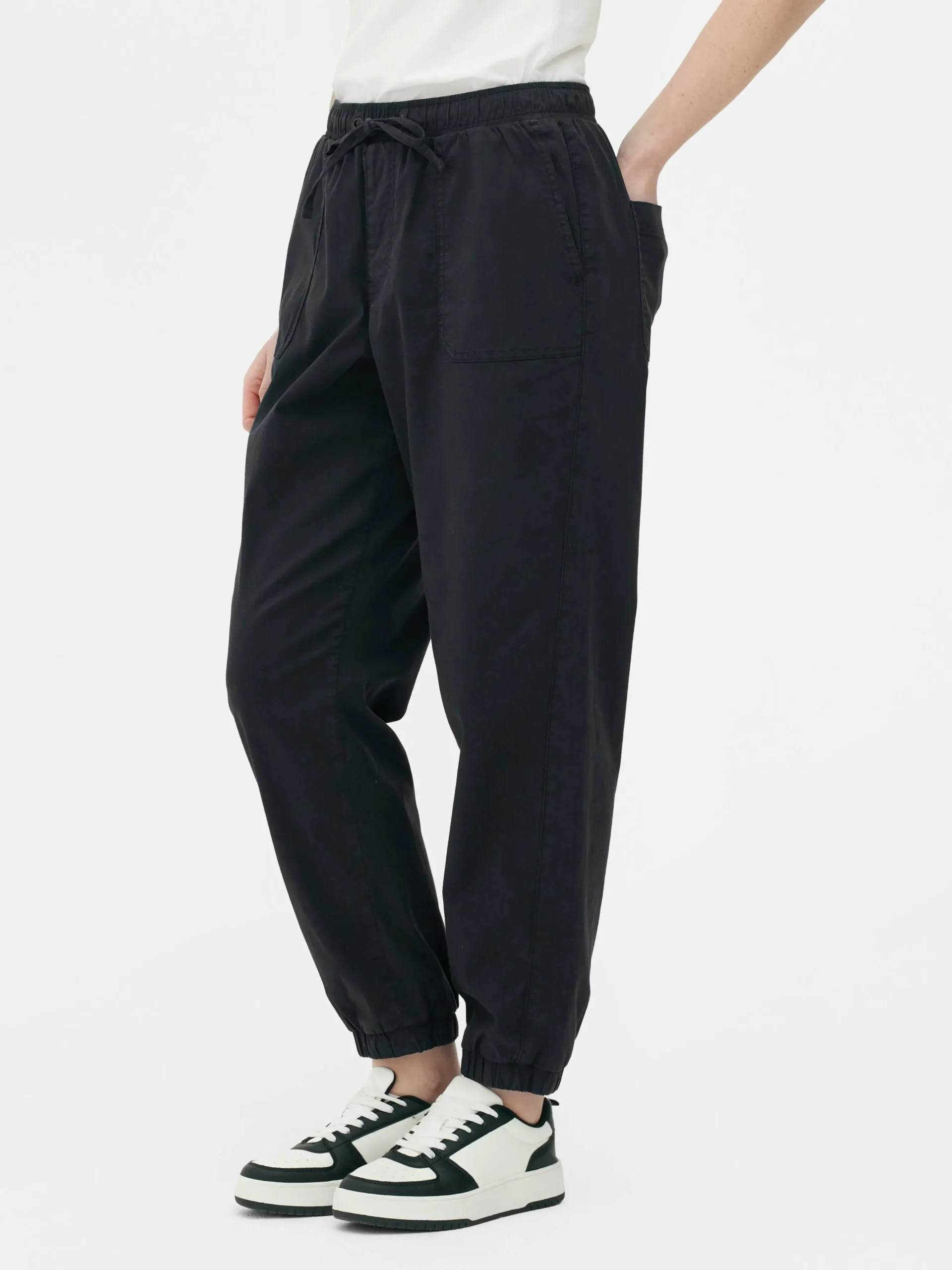 Joggingbroek Met Trekkoord En Enkelboorden