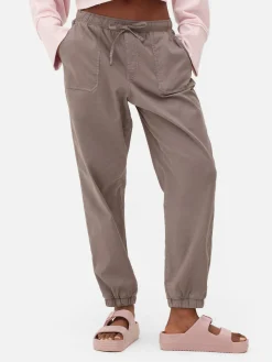 Joggingbroek Met Trekkoord En Enkelboorden